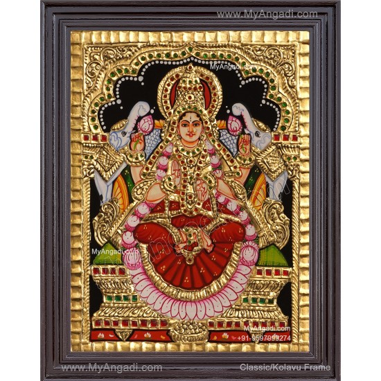 Gaja Lakshmi Tanjore Paintings