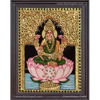 Dhana Lakshmi Tanjore Painting