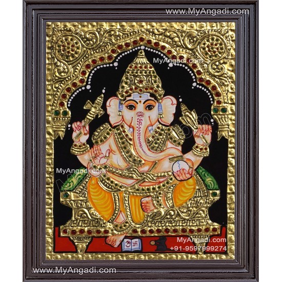 Ganesh  Tanjore Paintings