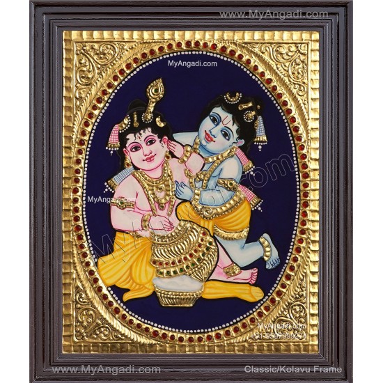 Krishna balaraman Tanjore Paintings Krishna balaraman Tanjore Paintings