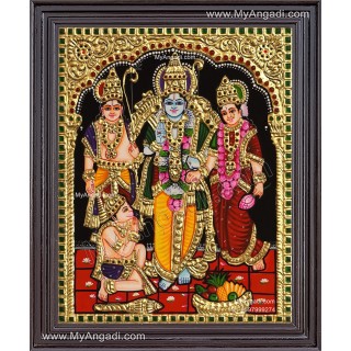 Ram Darbar Tanjore Painting