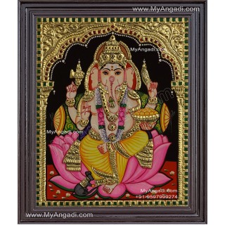 Ganesha  Tanjore Paintings