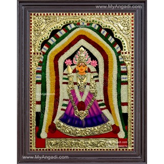 Veeramatchi Amman Tanjore Painting