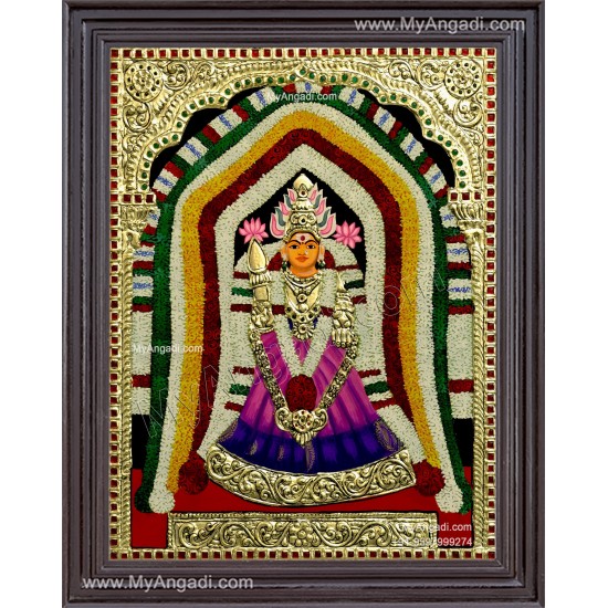 Veeramatchi Amman Tanjore Painting