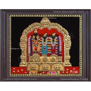 Sri aithammal  Tanjore Painting