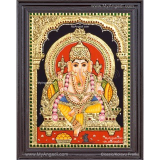 Ganesha  Tanjore Paintings