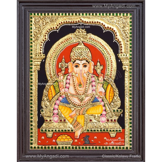 Ganesha  Tanjore Paintings