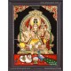Siva Kudumbam Tanjore Painting