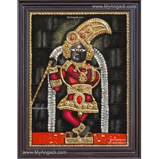 Shri radha raman tanjore painting