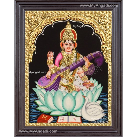 Saraswathi Tanjore Paintings Saraswathi Tanjore Paintings