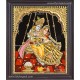 Swing Radha Krishna Tanjore Painting Swing Radha Krishna Tanjore Painting
