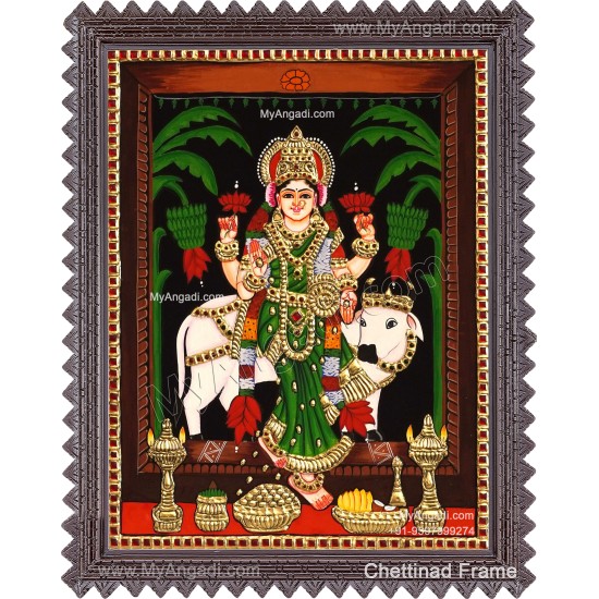 Graha Lakshmi Tanjore Painting