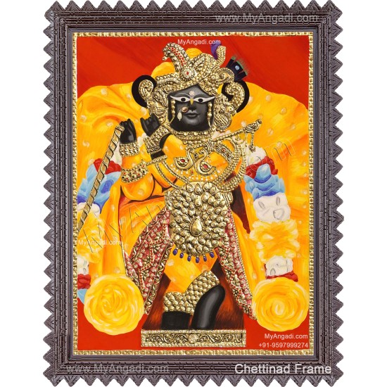 Shri radha raman tanjore painting