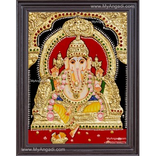 Ganesha  Tanjore Paintings
