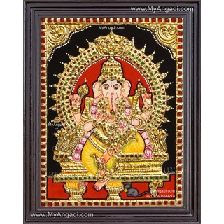 Ganesha  Tanjore Paintings
