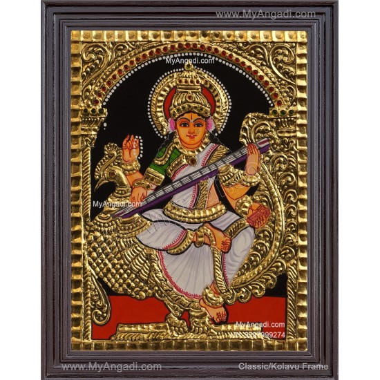 Saraswathi Tanjore Paintings