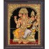 Brahma Saraswathi Tanjore Painting 