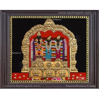 Sri aithammal  Tanjore Painting