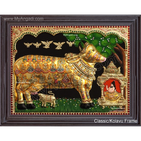 Komatha 2D Tanjore Painting Komatha 2D Tanjore Painting