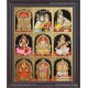 9 Panel Tanjore Painting