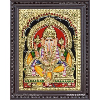 Ganesha  Tanjore Paintings