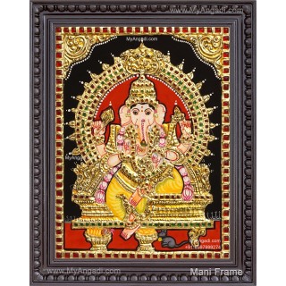 Ganesha  Tanjore Paintings