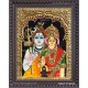 Shiva Parvathi Tanjore Painting