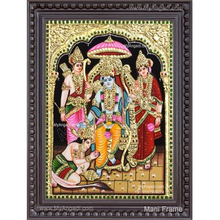 Ram Darbar Tanjore Painting