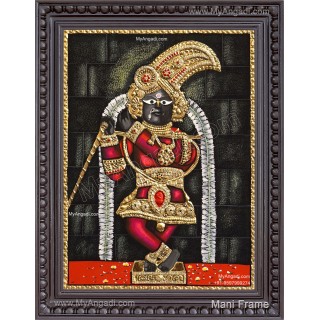 Shri radha raman tanjore painting