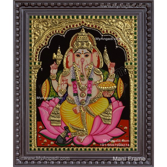 Ganesha  Tanjore Paintings