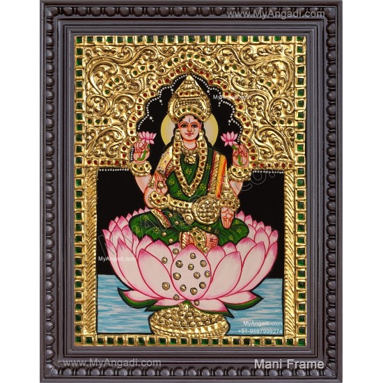 Dhana Lakshmi Tanjore Painting