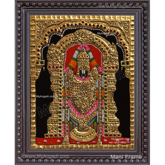Venkateshwara  Tanjore Painting