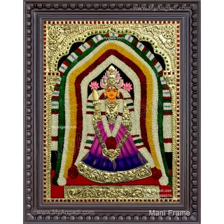 Veeramatchi Amman Tanjore Painting