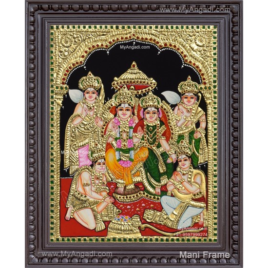Ram Darbar Tanjore Painting Ram Darbar Tanjore Painting