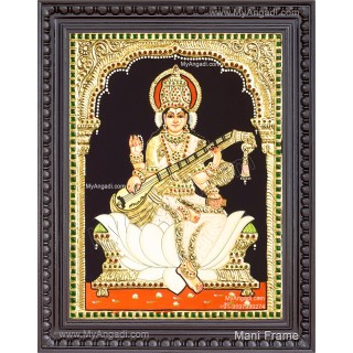 Saraswathi Tanjore Paintings Saraswathi Tanjore Paintings