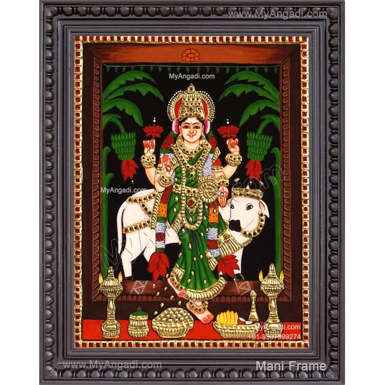 Graha Lakshmi Tanjore Painting