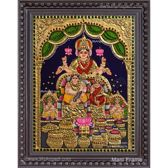 Kubera Lakshmi Tanjore Paintings