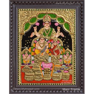 Kubera Lakshmi Tanjore Paintings