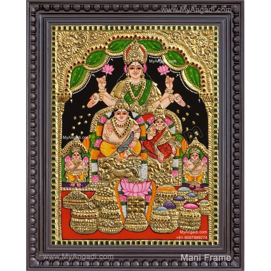 Kubera Lakshmi Tanjore Paintings