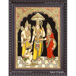 Ram Durbar Tanjore Painting Ram Durbar Tanjore Painting