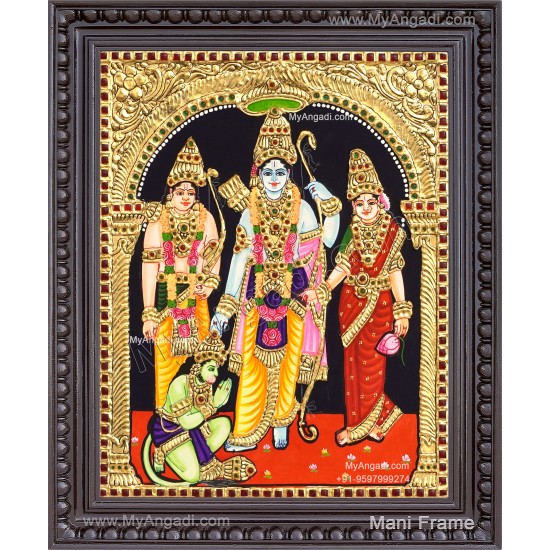 Ram Darbar Tanjore Painting