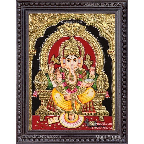 Ganesha Tanjore Painting