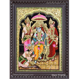 Ram Darbar Tanjore Painting Ram Darbar Tanjore Painting