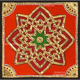 Aiswarya Kolam Tanjore Painting Aiswarya Kolam Tanjore Painting