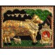 Komatha 2D Tanjore Painting Komatha 2D Tanjore Painting
