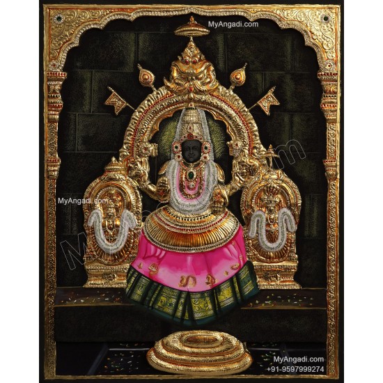 Narayani Bhagavathi Amman Tanjore Painting