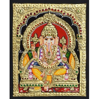 Ganesha  Tanjore Paintings