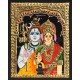 Shiva Parvathi Tanjore Painting