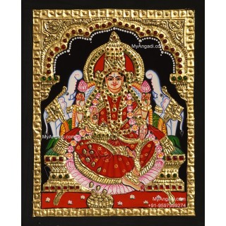 Gaja Lakshmi Tanjore Paintings