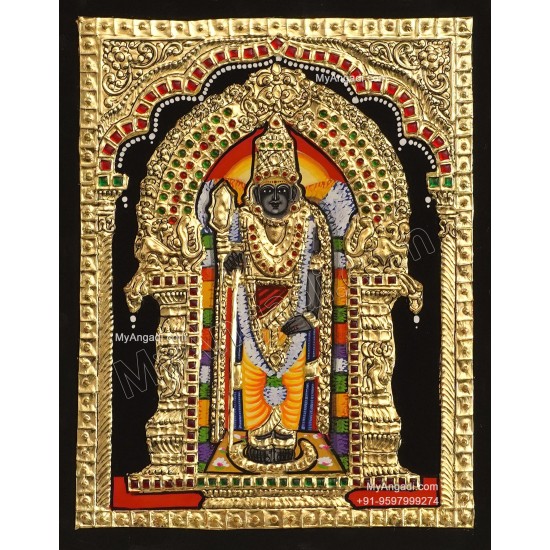 Swamy Malai Murugan Tanjore Painting